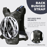 USA Original Patent Running Hydration Vest Backpack, Lightweight Chest Pack with 2.0L Water Bladder Bag Daypack for Hiking Running Cycling Race Marathon for Women Men