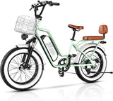 Electric Bike for Adults, 20"x 4" Fat Tire 35MPH Ebike, 1450W Peak Mountain Bike with 48V 20AH Removable 960WH Battery, 80 Miles Max Range Hydraulic/Mechanical Disc Brake 7-Speed Electric Bicycle
