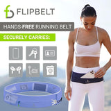 FlipBelt Zipper Running Belt, Waist Pack for Fitness and Running, US Company