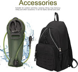 Small Hiking Backpack,Lightweight Water Backpack with 2L Water Bladder Phone Pocket Hydration Pack for Cycling Climbing Biking