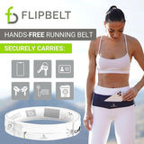 FlipBelt Zipper Running Belt, Waist Pack for Fitness and Running, US Company