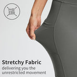 baleaf Women's 8"/ 5"/ 3" Biker Shorts High Waist Yoga Workout Gym Running Volleyball Spandex Shorts with Pockets