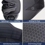 GADIEMKENSD Stretch Running Hat with Soft Brim, Quick Dry, Unstructured, Unisex-Adult