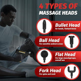 Massage Gun, Small Travel Tool, Massage Gun Deep Tissue,Percussion Handheld Portable Muscle Massager Tool for Full Body Pain Relief, Ideal Gifts for Men, Women(Black)