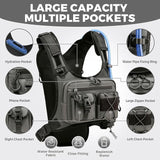 USA Original Patent Running Hydration Vest Backpack, Lightweight Chest Pack with 2.0L Water Bladder Bag Daypack for Hiking Running Cycling Race Marathon for Women Men