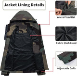 Mens Lightweight Waterproof Jacket Windproof Rain Hooded jackets for Running Hiking Cycling Travel M-7XL