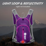 Nepest Hydration Pack Backpack for Women & Men, Lightweight Water Backpack with 2L Water Bladder for Hiking Cycling Running Biking