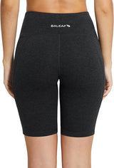 baleaf Women's 8"/ 5"/ 3" Biker Shorts High Waist Yoga Workout Gym Running Volleyball Spandex Shorts with Pockets