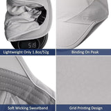 GADIEMKENSD Stretch Running Hat with Soft Brim, Quick Dry, Unstructured, Unisex-Adult