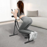 Heavy-Duty Adjustable Roman Chair, 330lbs Weight Capacity Hyperextension Bench with 5 Angles & 8 Positions, Foldable Core Workout Equipment for Abs, Glutes, Back, Home Gym Equipment