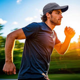 CLAPE Outdoor Sun Visor Hats Lightweight Waterproof Breathable Sports Hat UPF50+ Ultra Thin Cooling Baseball Hats
