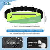 Slim Fanny Packs for Women Men,Waterproof Waist Pack with Reflective Strip Adjustable Strap,Running Belt for Sports Workout Cycling Hiking, Casual Hands-Free Wallets Phone Bag (Style 10)