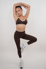 Passion is Power Brown Legging