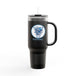 Hoggard Vikings Football 40oz Insulated Stainless Steel Tumbler