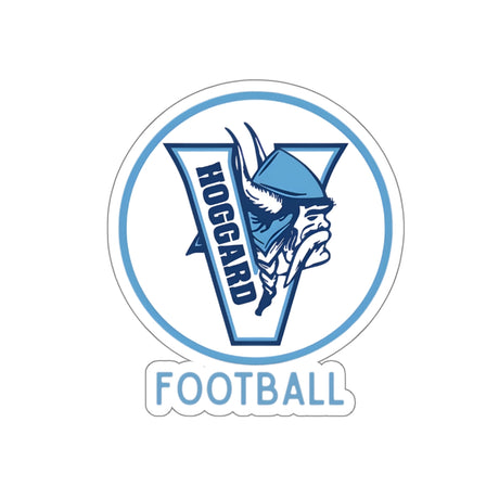 Hoggard Vikings Football Vinyl Decal