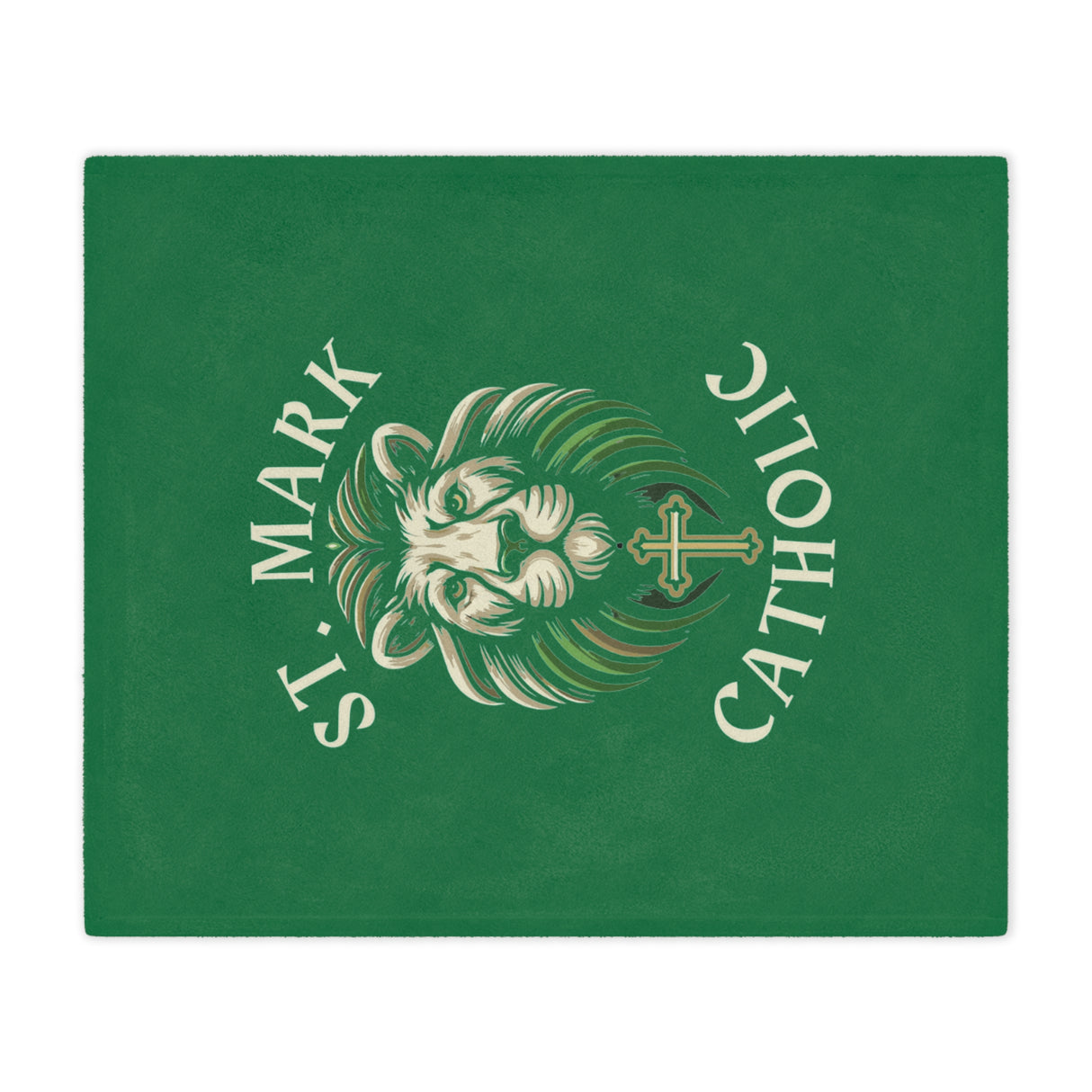 St. Mark Catholic Minky Fleece Blanket