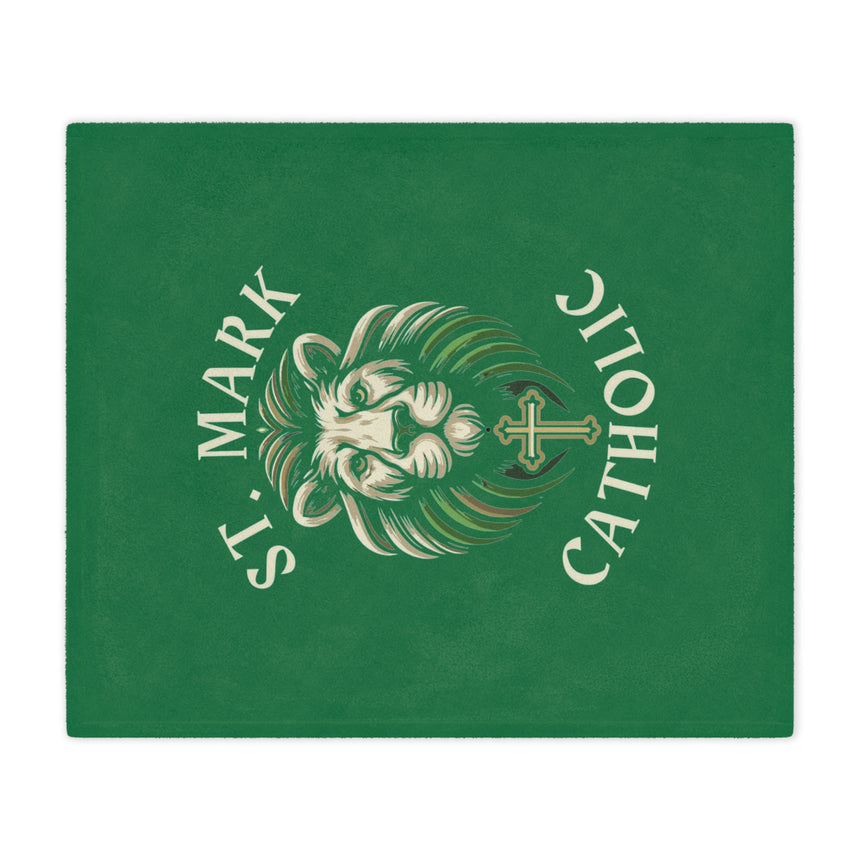 St. Mark Catholic Minky Fleece Blanket