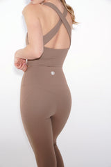 I Am Wonderful High Rise Brown Legging
