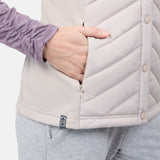 Women's Hybrid Button Front Vest