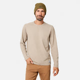 Men's FreeCycle® Sueded Melange Long Sleeve Crew Neck