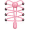 Round Locks Elastic