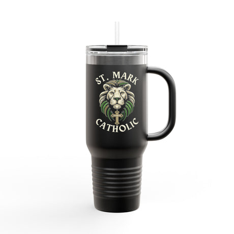 St. Mark Catholic Insulated Travel Mug, 40 oz