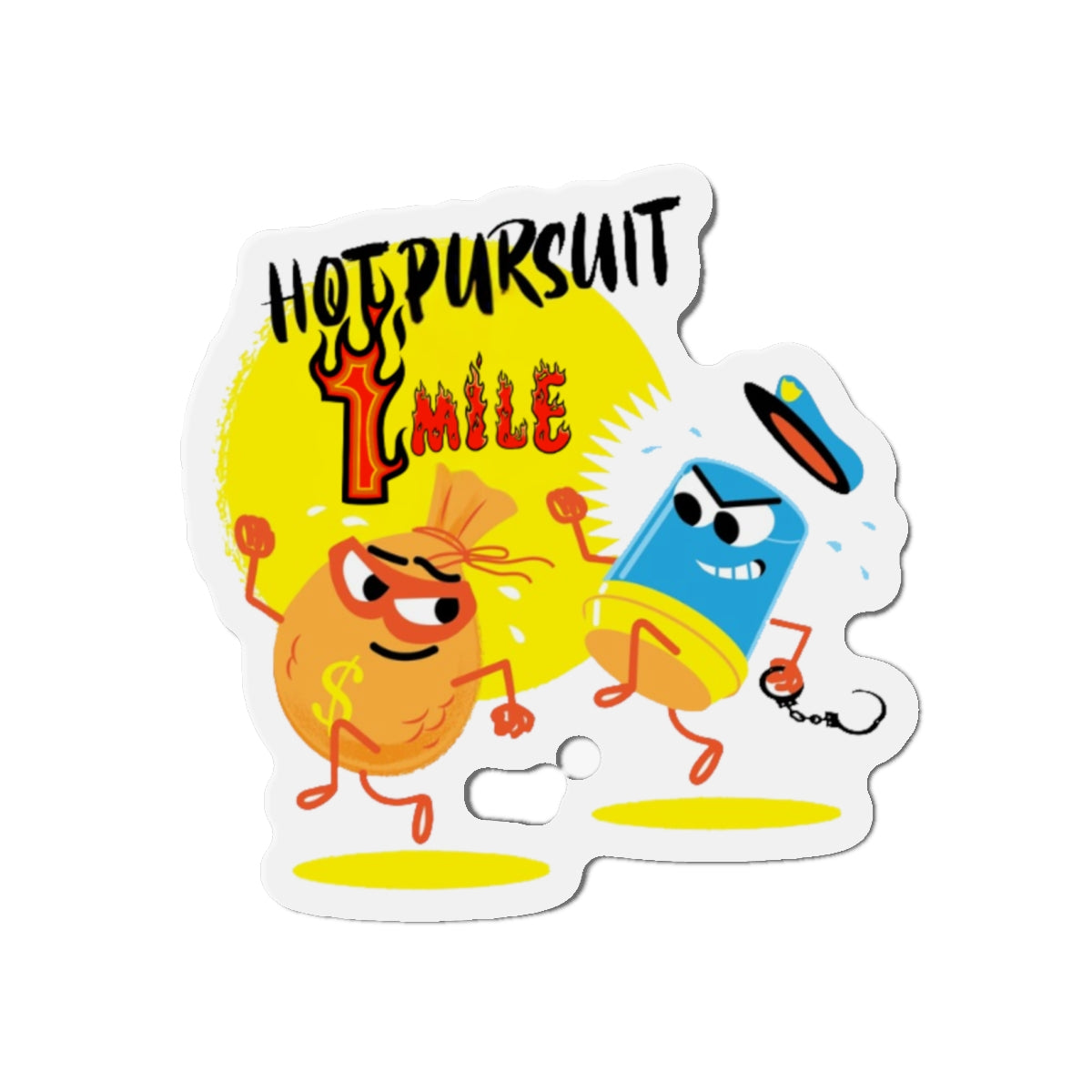 Hot Pursuit 1 Mile Magnets