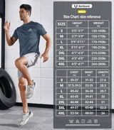 NORTHYARD Men's UPF 50+ Sun Protection Shirts Swim SPF UV Quick Dry Short Sleeve T-Shirts for Athletic Fishing Rash Guard