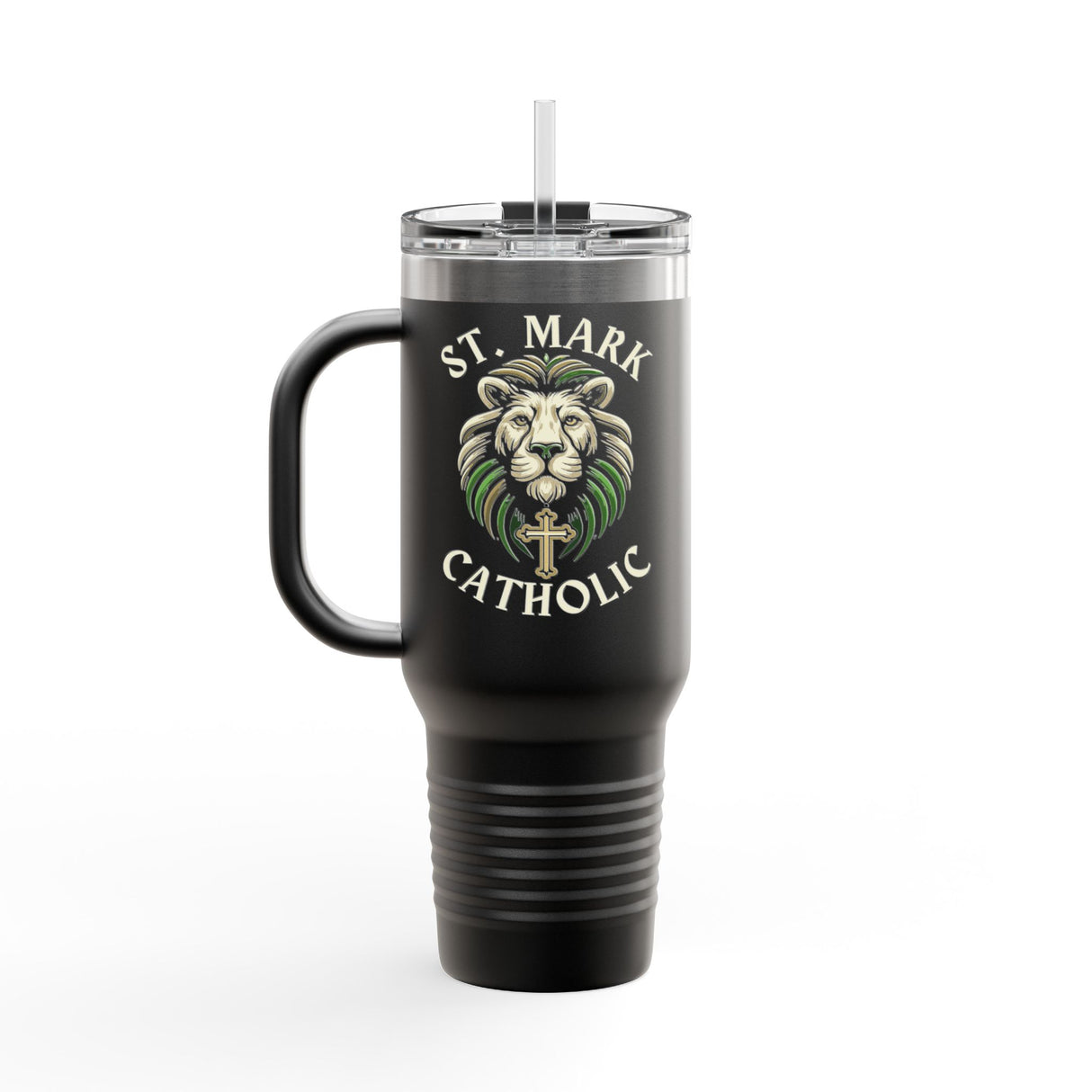 St. Mark Catholic Insulated Travel Mug, 40 oz
