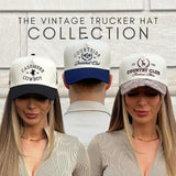 Vintage Sport Trucker Hat | Men & Women | Trendy Pickleball Golf Hats Men | American Cute Country Western | Cotton | Snapback