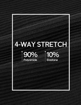 DIBAOLONG Womens High Waist Yoga Pants Cutout Ripped Tummy Control Workout Running Yoga Skinny Leggings