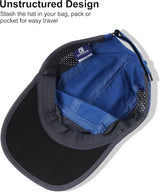 GADIEMKENSD Mens Folding Outdoor Hat Long Brim UPF 50+ Sun Protection
