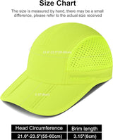 GADIEMKENSD Mens Folding Outdoor Hat Long Brim UPF 50+ Sun Protection