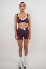 I Am Right Where I Need To Be Plum Butter Short