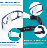 BLUE CUT Safety Outdoor Sports Goggles Unisex Anti Fog Ideal For Basketball Racquetball