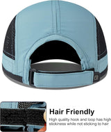 GADIEMKENSD Mens Folding Outdoor Hat Long Brim UPF 50+ Sun Protection