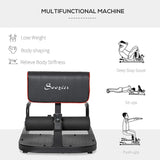 Soozier 3-in-1 Padded Push Up Sit Up Deep Sissy Squat Machine Home Gym Fitness Equipment