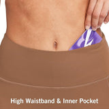 baleaf Women's 8"/ 5"/ 3" Biker Shorts High Waist Yoga Workout Gym Running Volleyball Spandex Shorts with Pockets