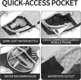 Hydration Pack Backpack, Lightweight Water Backpack with 2L Leakproof Hydration Bladder Daypack for Men Women,Running Hydration Vest for Outdoor Trail