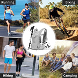 Hydration Pack Backpack, Lightweight Water Backpack with 2L Leakproof Hydration Bladder Daypack for Men Women,Running Hydration Vest for Outdoor Trail