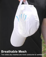 GADIEMKENSD Mens Folding Outdoor Hat Long Brim UPF 50+ Sun Protection