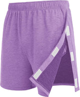 Deyeek Unisex Tear Away Shorts Snap On Athletic Cotton Shorts Post Knee Surgery Recovery Hip Replacement Pants with Pockets