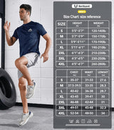 NORTHYARD Men's UPF 50+ Sun Protection Shirts Swim SPF UV Quick Dry Short Sleeve T-Shirts for Athletic Fishing Rash Guard