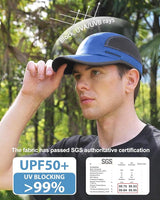 GADIEMKENSD Mens Folding Outdoor Hat Long Brim UPF 50+ Sun Protection