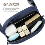 MoKo Fanny Packs for Women Men, Fashion Running Waist Packs, Crossbody Mini Bag Fanny Pack Belt Bag with Adjustable Strap for Running Outdoors Workout Travel Hiking Cycling