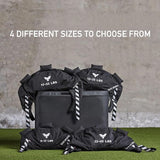 Elite Sports Bulgarian Canvas Bag, Fitness Canvas MMA Gym Cross Workout Training Sandbag 17, 25, 33, 45 lbs (UNFILLED)