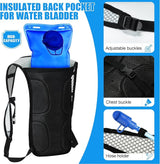 Sweetude Hydration Backpack Set with 2L Water Bladder for Men and Women Lightweight Water Pack for Cycling Biking Hiking Running Climbing