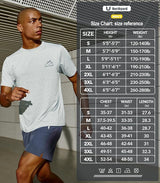 NORTHYARD Men's UPF 50+ Sun Protection Shirts Swim SPF UV Quick Dry Short Sleeve T-Shirts for Athletic Fishing Rash Guard