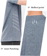 NORTHYARD Breathable 2.0™ Men's Athletic Workout T-Shirt