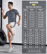 NORTHYARD Men's UPF 50+ Sun Protection Shirts Swim SPF UV Quick Dry Short Sleeve T-Shirts for Athletic Fishing Rash Guard
